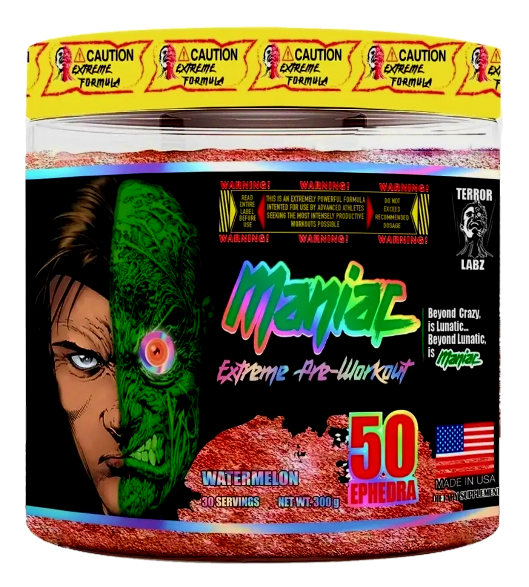 Maniac extreme pre-workout