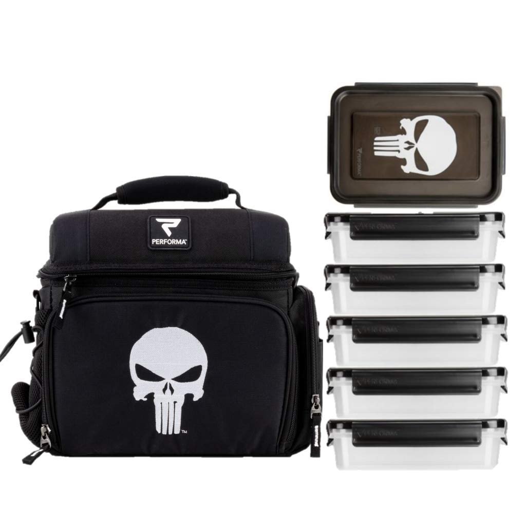 MEAL BAG THE PUNISHER BLACK